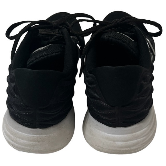 Nike Lunarstelos Black Sneakers Size 6.5 - Picture 2 of 6